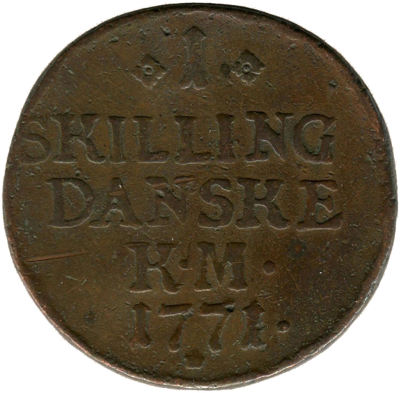Representative coin K102 for Kongsberg Type 1