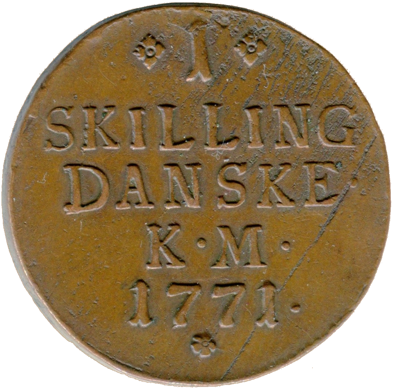 Representative coin K306 for Kongsberg Type 3